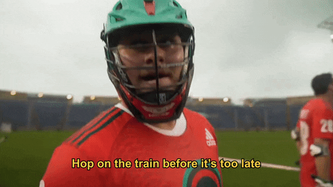 Celebrate Lets Go GIF by Premier Lacrosse League