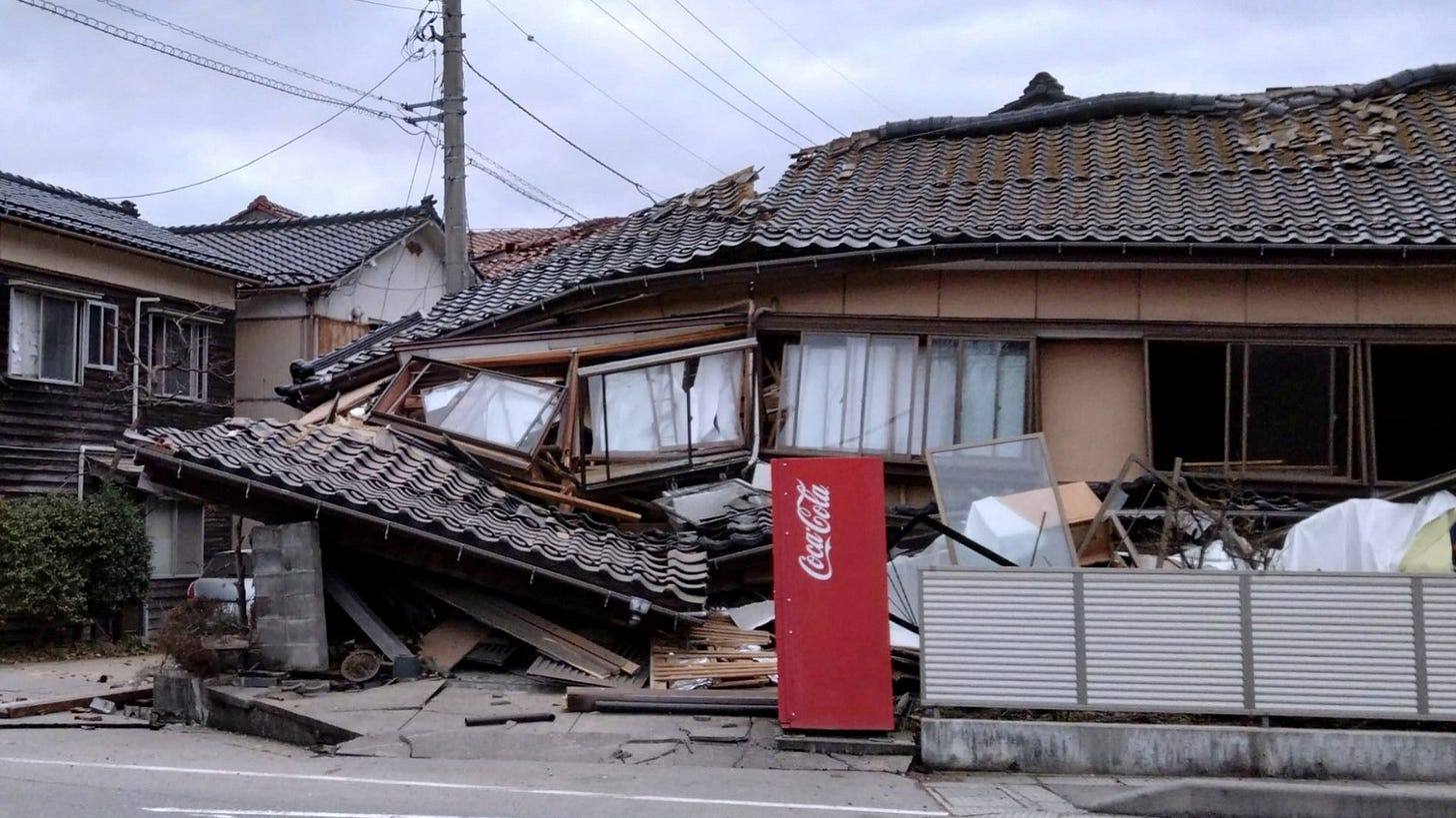 First scenes as tsunami waves hit Japan after earthquakes | Earthquakes  News | Al Jazeera