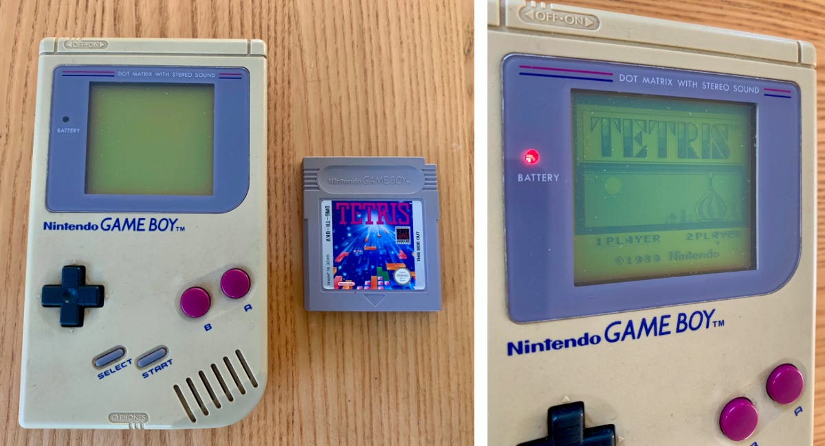 Game Boy DMG-01 Tetris Game