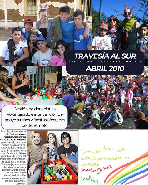 Distintas acciones de la Alegría Global