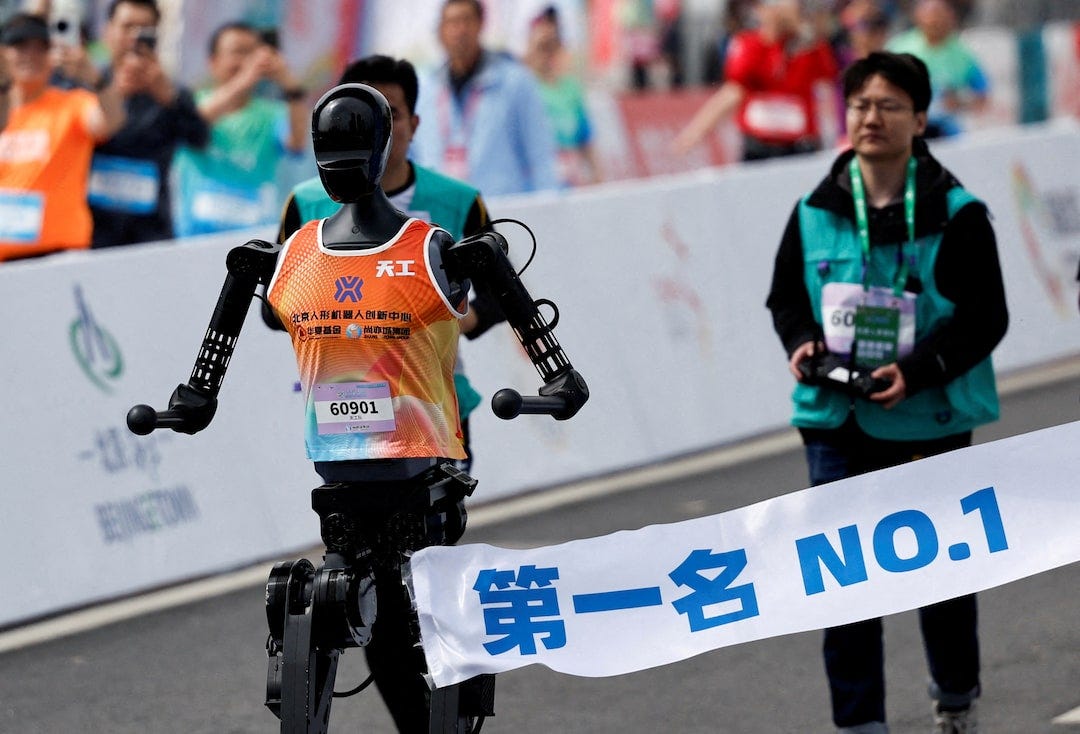 China humanoid robot half-marathon to showcase technical leaps | Reuters