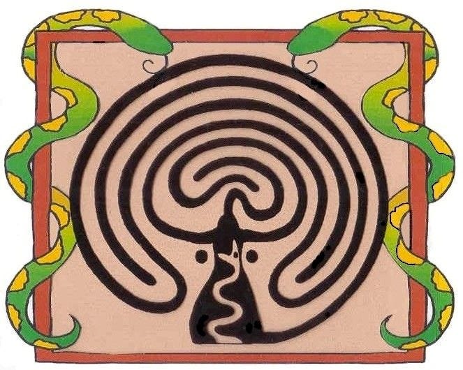 Serpent Goddess Labyrinth" ~ The serpent is a symbol of the Great Goddess and represents transformation and… | Labyrinth, Labyrinth art, Ancient protection symbols Serpent Goddess Labyrinth" ~ The serpent is a symbol of the Great Goddess and represents transformation and… | Labyrinth, Labyrinth art, Ancient protection symbols