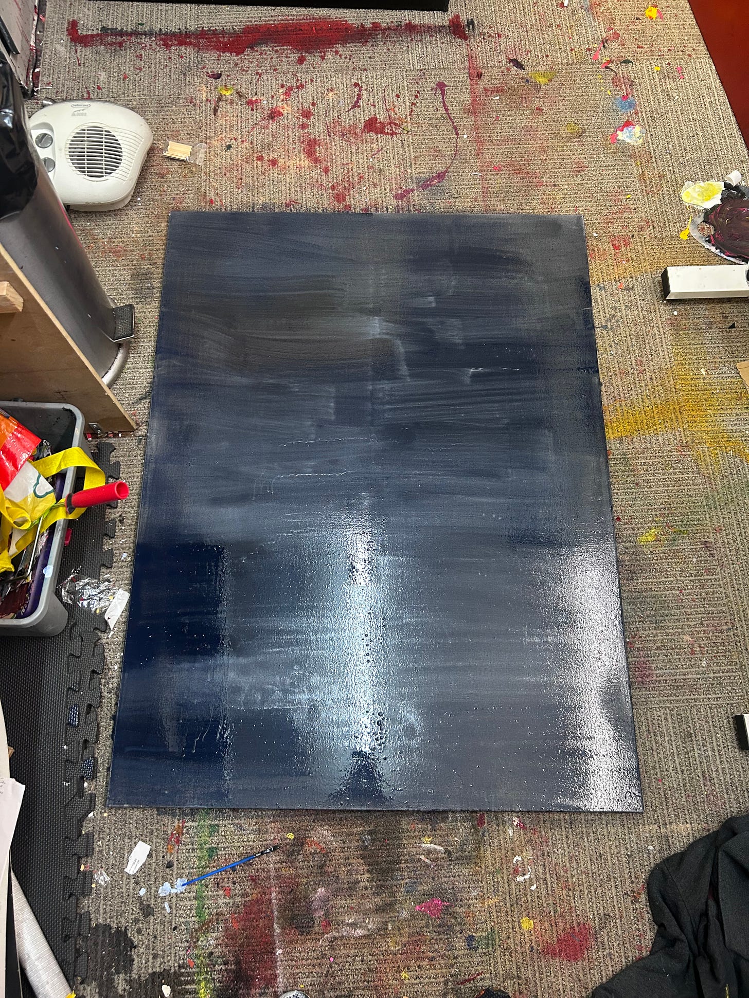 Different photos of different layers of paint, trying to channel Rothko. Different photos of different layers of paint, trying to channel Rothko.