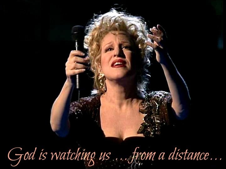 Bette Midler-Fansite - From a distance I just cannot comprehend what all  this fighting is for | Facebook