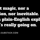 Friday Signpost: They're Calling AI a “Revolution.” Here's What's Actually Going On. (Part 1)