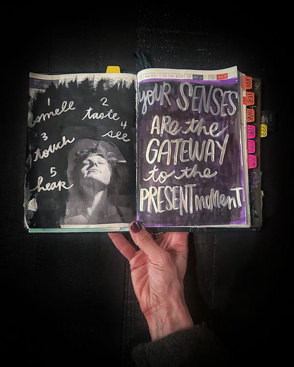 Your Senses are the Gateway to the Present Moment- I love lists// Tracy Benjamin of Shutterbean.com