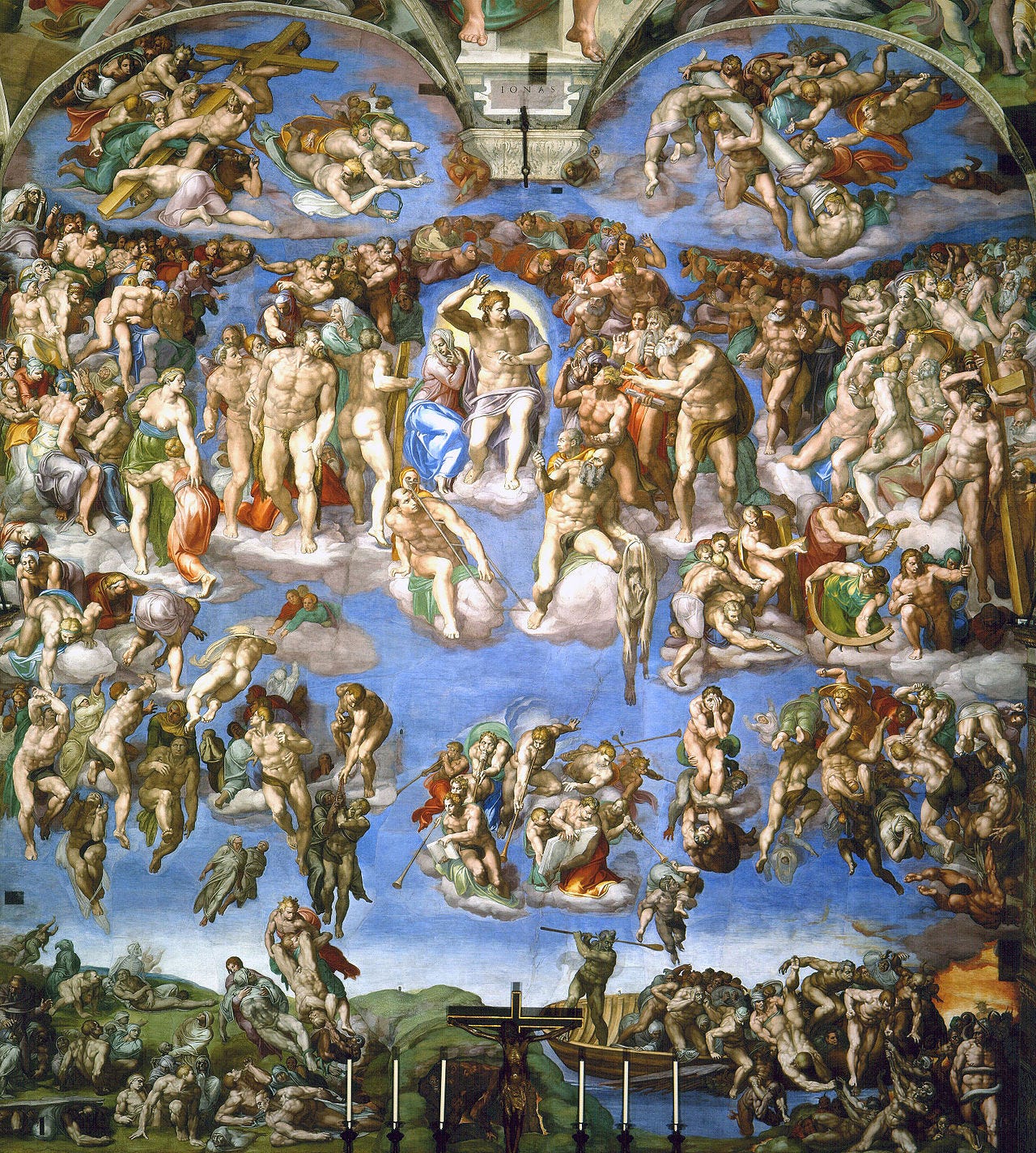 Last Judgment fresco