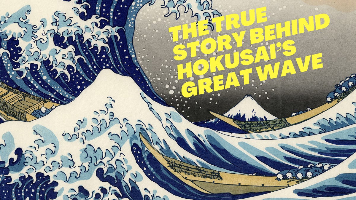 The Great Wave Off Kanagawa Hokusai Japanese Wall Art