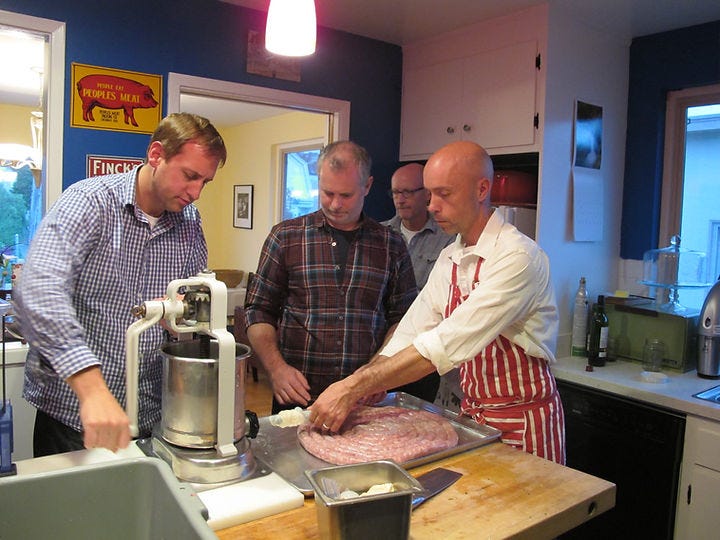 Sausage making
