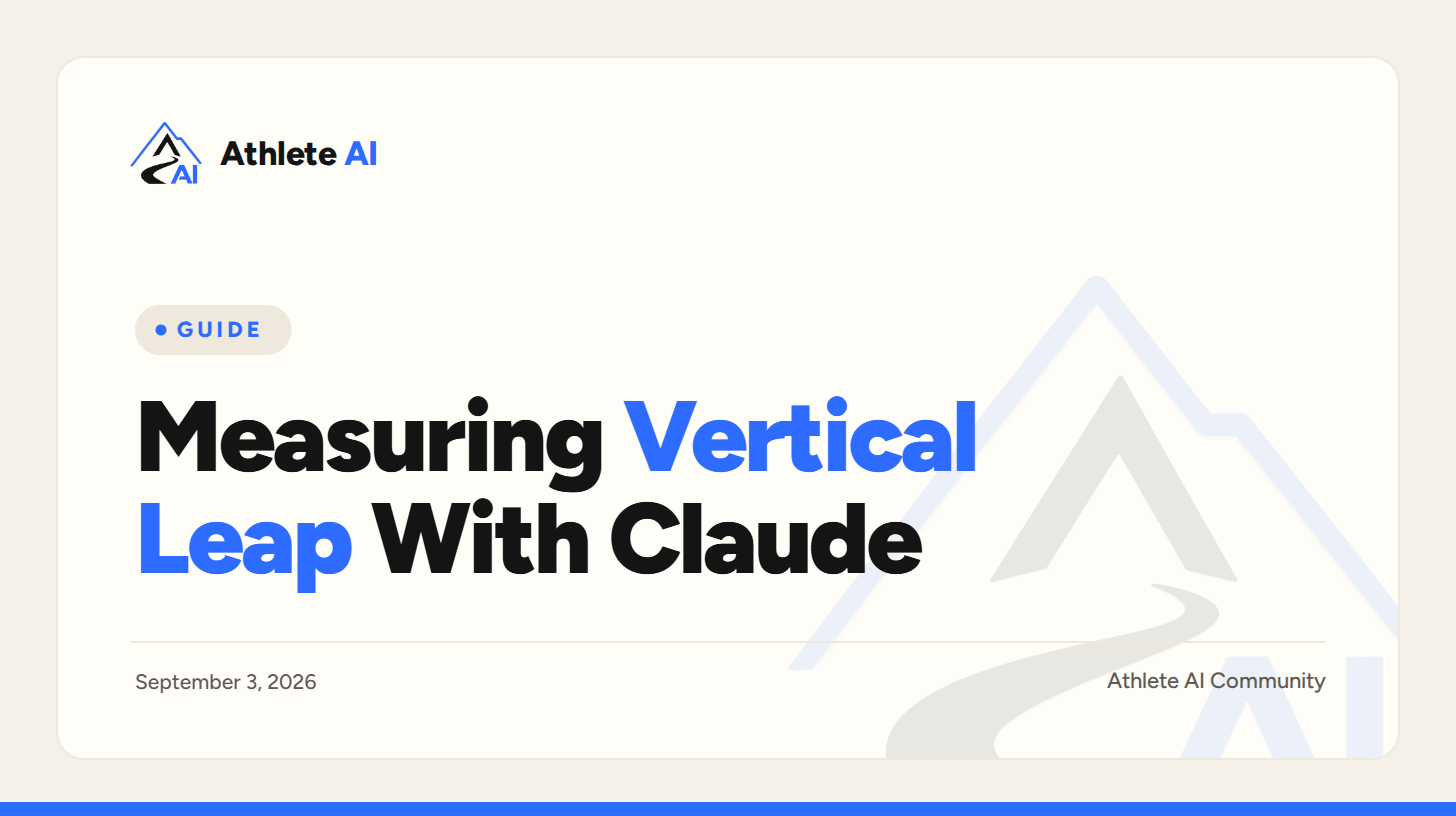 Measuring Vertical Leap With Claude