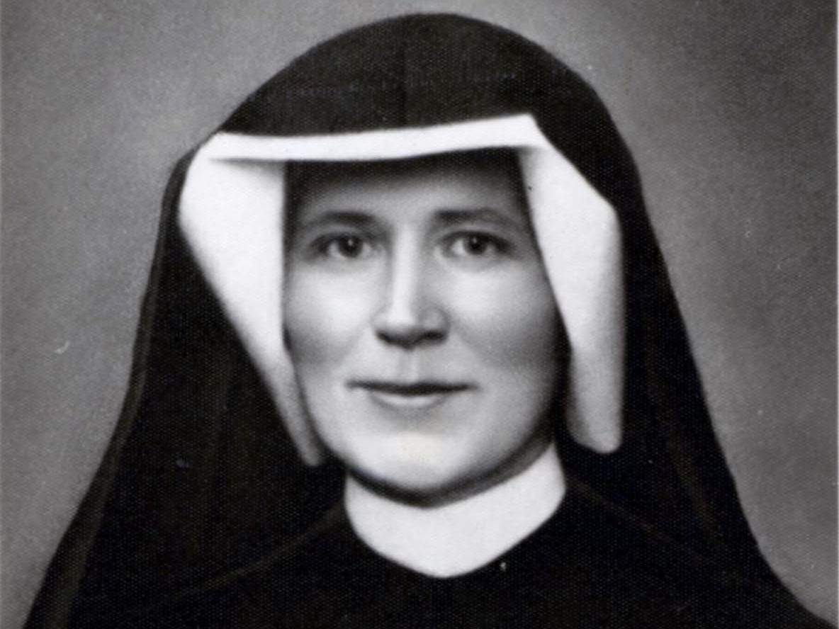 St. Faustina in nun habit