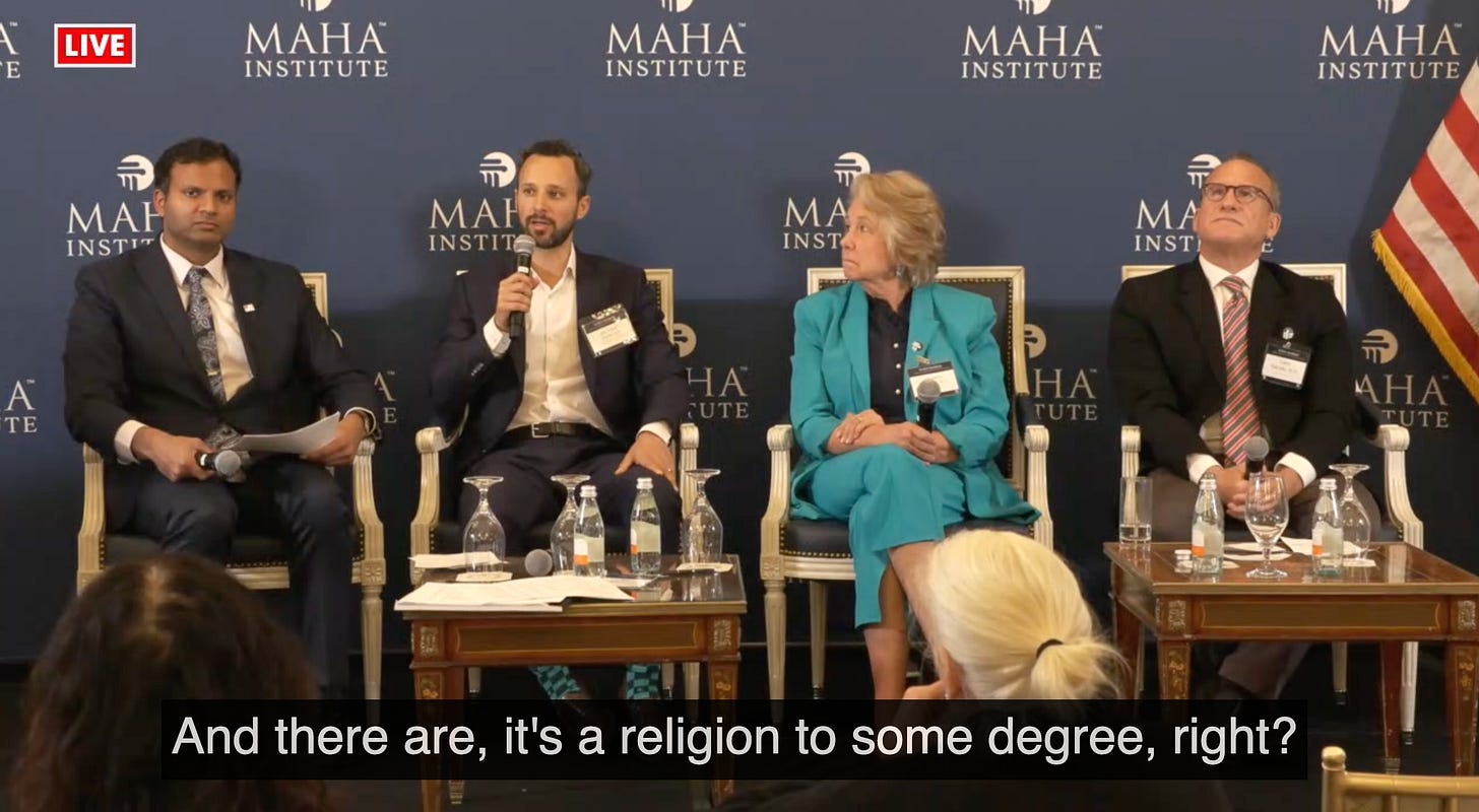 Joel “Gator” Warsh is right that it is a religion, but called out the wrong people. Pediatricians and other doctors aren’t the problem. Joel “Gator” Warsh is right that it is a religion, but called out the wrong people. Pediatricians and other doctors aren’t the problem.