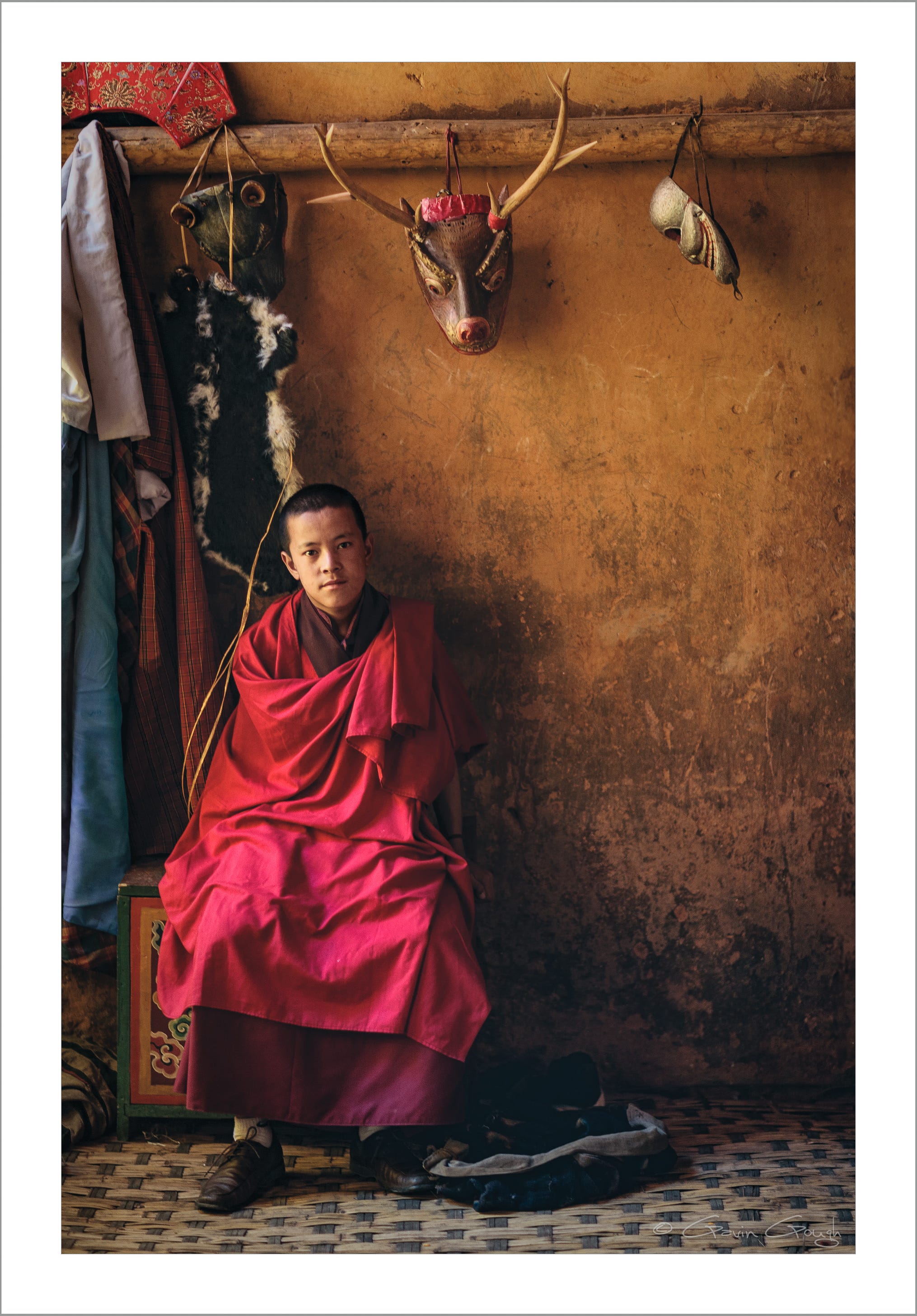 Thangbi Goemba, Bhutan. 1/30, ƒ/1.2, ISO 400, 85mm. © Gavin Gough