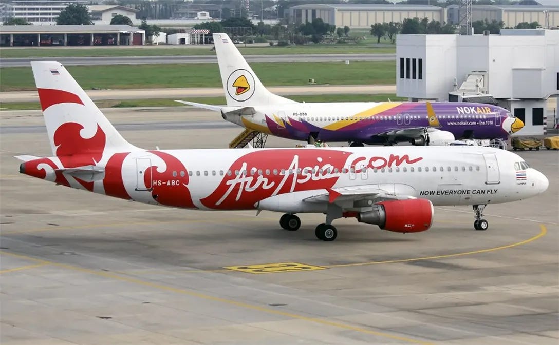 Thai AirAsia's Airbus 320