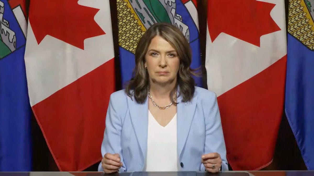 BREAKING NEWS: Alberta Premier Danielle Smith is waging WAR on over 100 ...