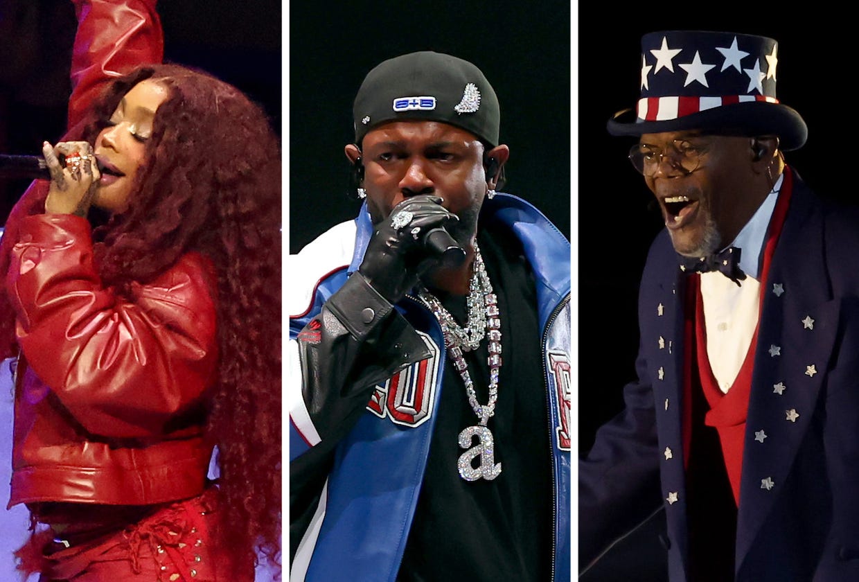 Kendrick Lamar Super Bowl Halftime Show Review: SZA and More
