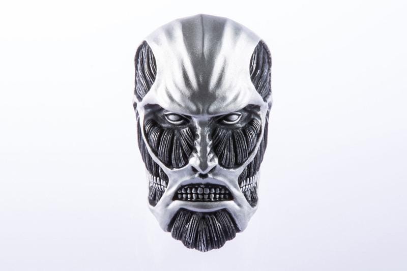 Shoya Taniguchi Attack on Titan Colossal Titan Ring Release info Date Buy Silver 925