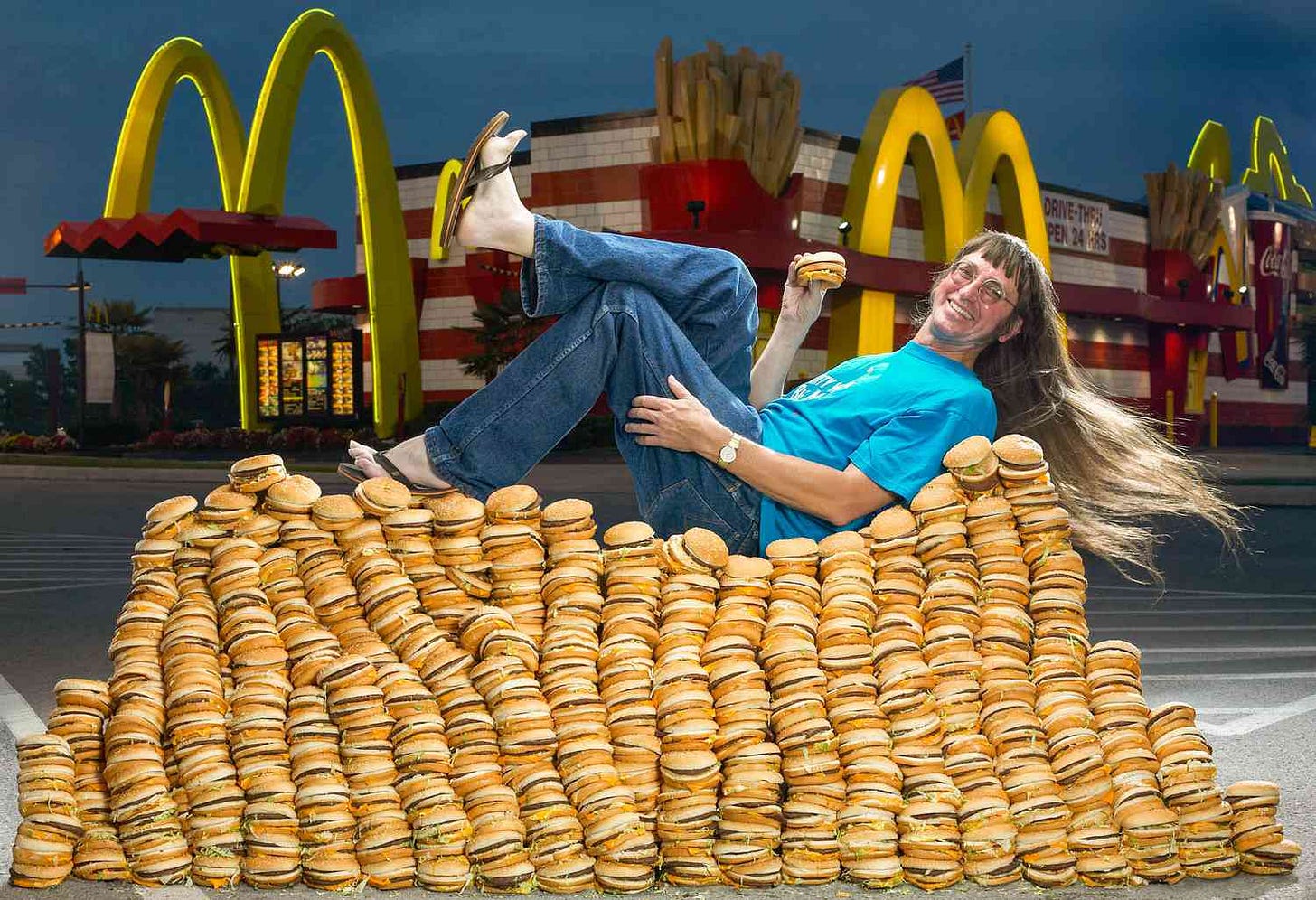 World Record Holder for Eating 30,000 Big Macs Is Still At It