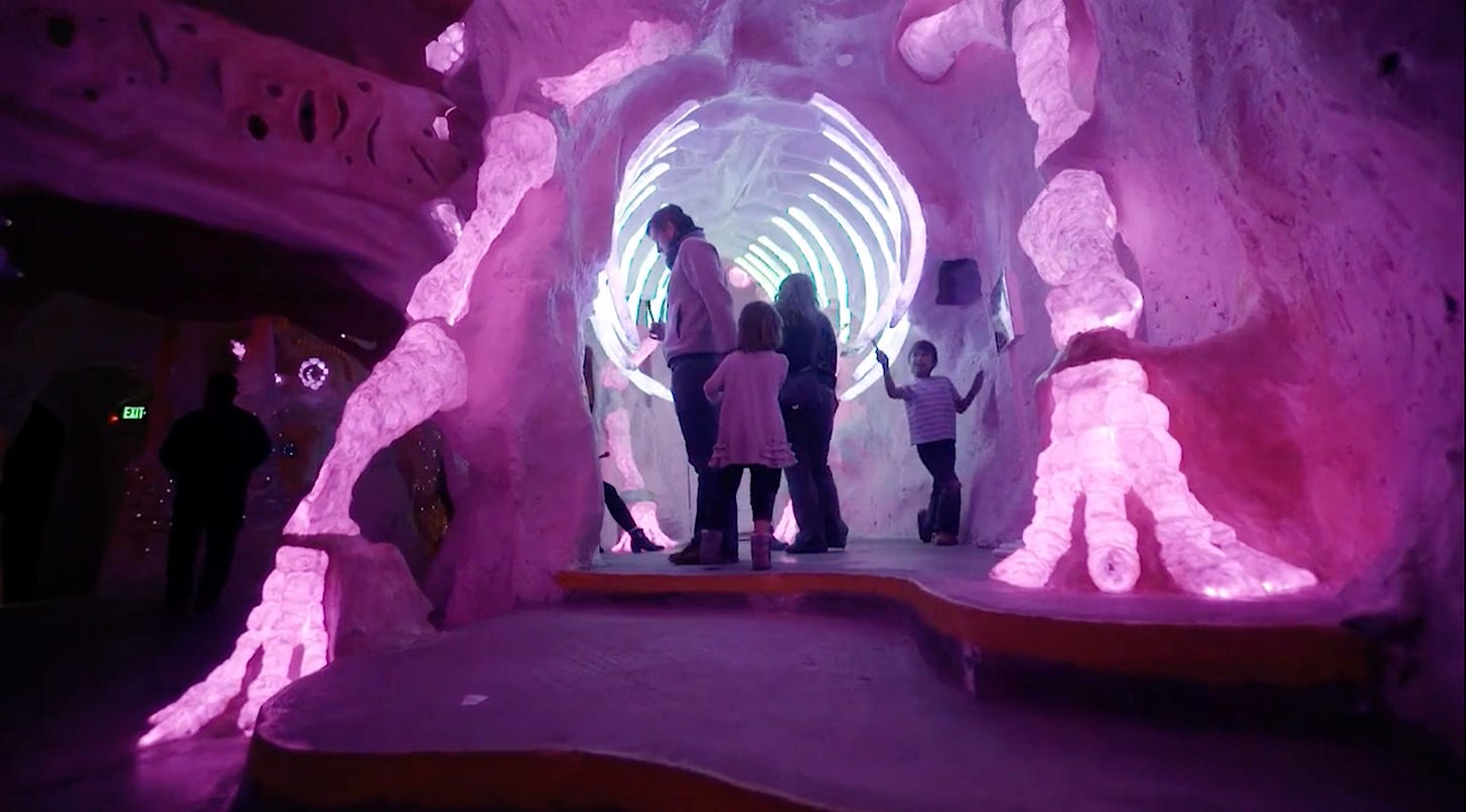 The Caves inside The House of Eternal Return Courtesy of Meow Wolf The Caves inside The House of Eternal Return Courtesy of Meow Wolf