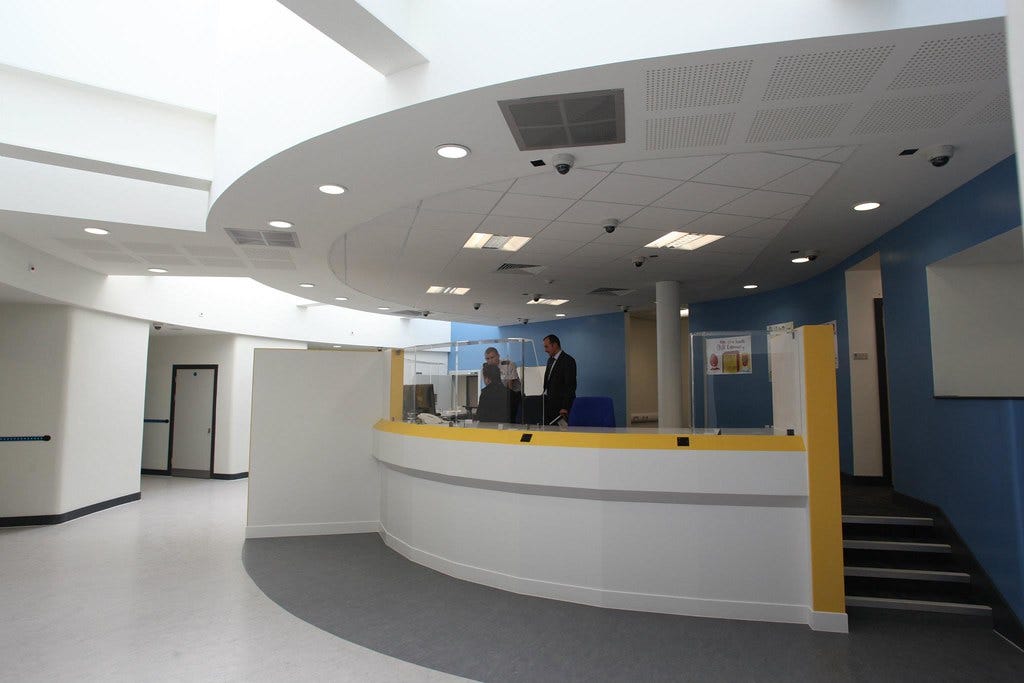 Custody desk at Harrogate Police Station | A photograph of p… | Flickr