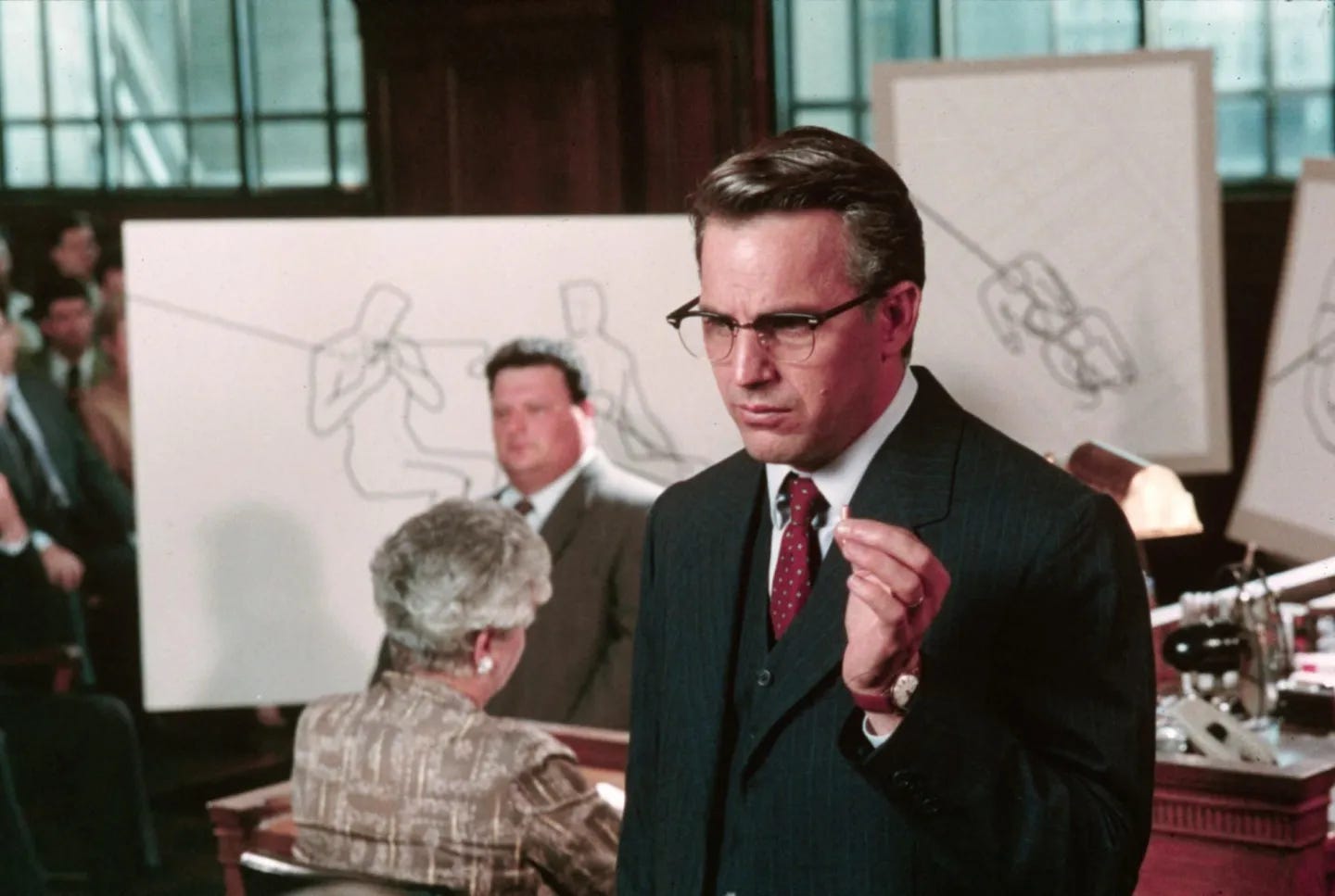 Kevin Costner in JFK