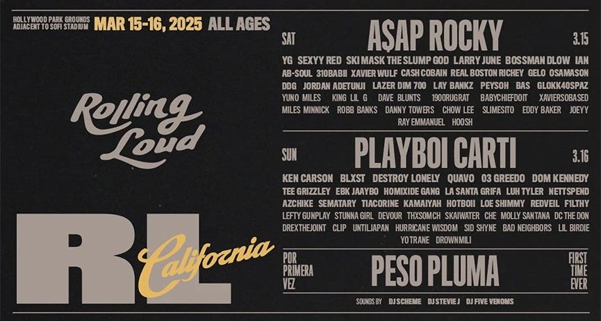Rolling Loud California Re-Announces Ticket Onsale | SoFi Stadium