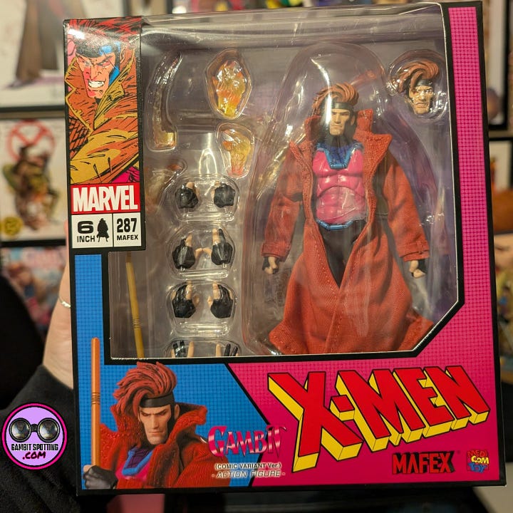 Marvel Comics MAFEX No.287 Gambit (Comic Variant Ver.) Action Figure