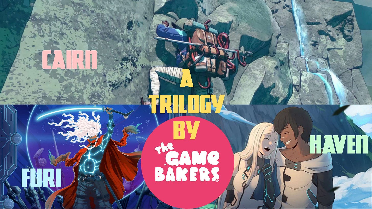 Cairn, Furi, Haven- What Connects Three Distinct Games Cairn, Furi, Haven- What Connects Three Distinct Games