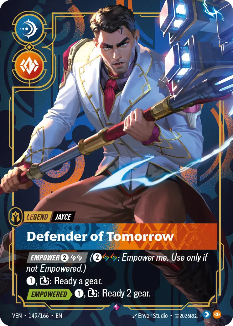 VEN-149 Jayce - Defender of Tomorrow Card - Riftbound TCG