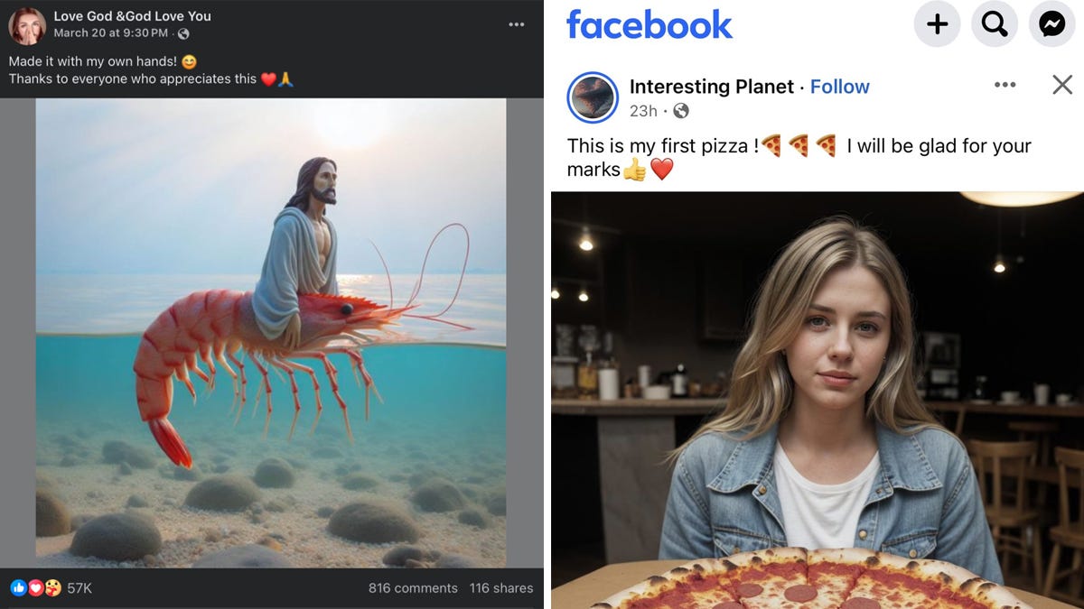 Facebook AI Posts Epidemic / Facebook AI Slop | Know Your Meme