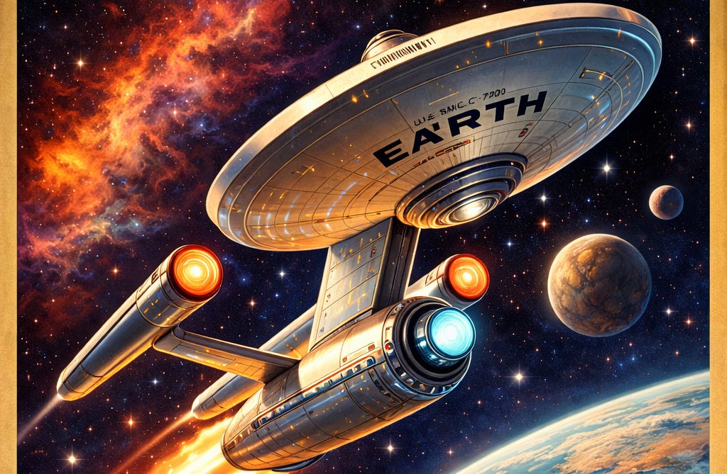 Unplugged Buta Starship Earth - the unpluggedbeta's Substack