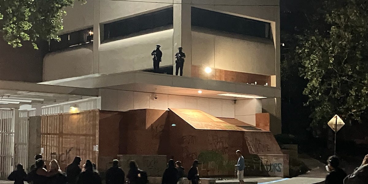 Crossing the Thin Blue Line