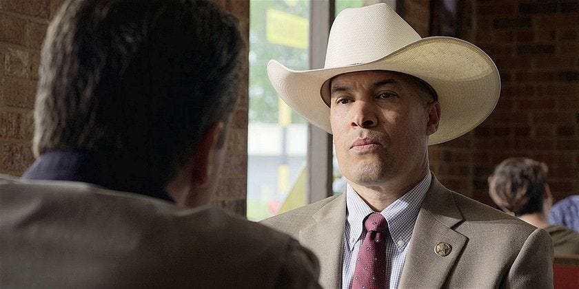 Walker James confronts Campbell about being a bad cop 1.16 Walker James confronts Campbell about being a bad cop 1.16