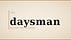 thedaysman