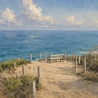 Between Ink and Waves: Learning to Write at Torrey Pines Beach
