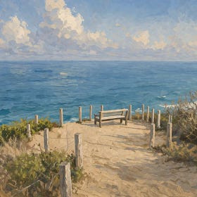 Between Ink and Waves: Learning to Write at Torrey Pines Beach