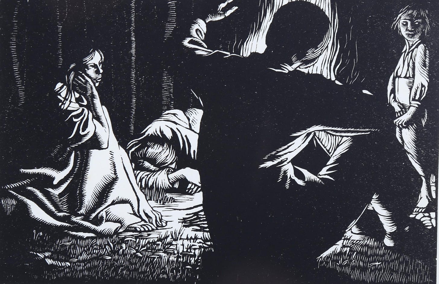 Gwen Raverat | Gypsies (1910) (1920) | MutualArt