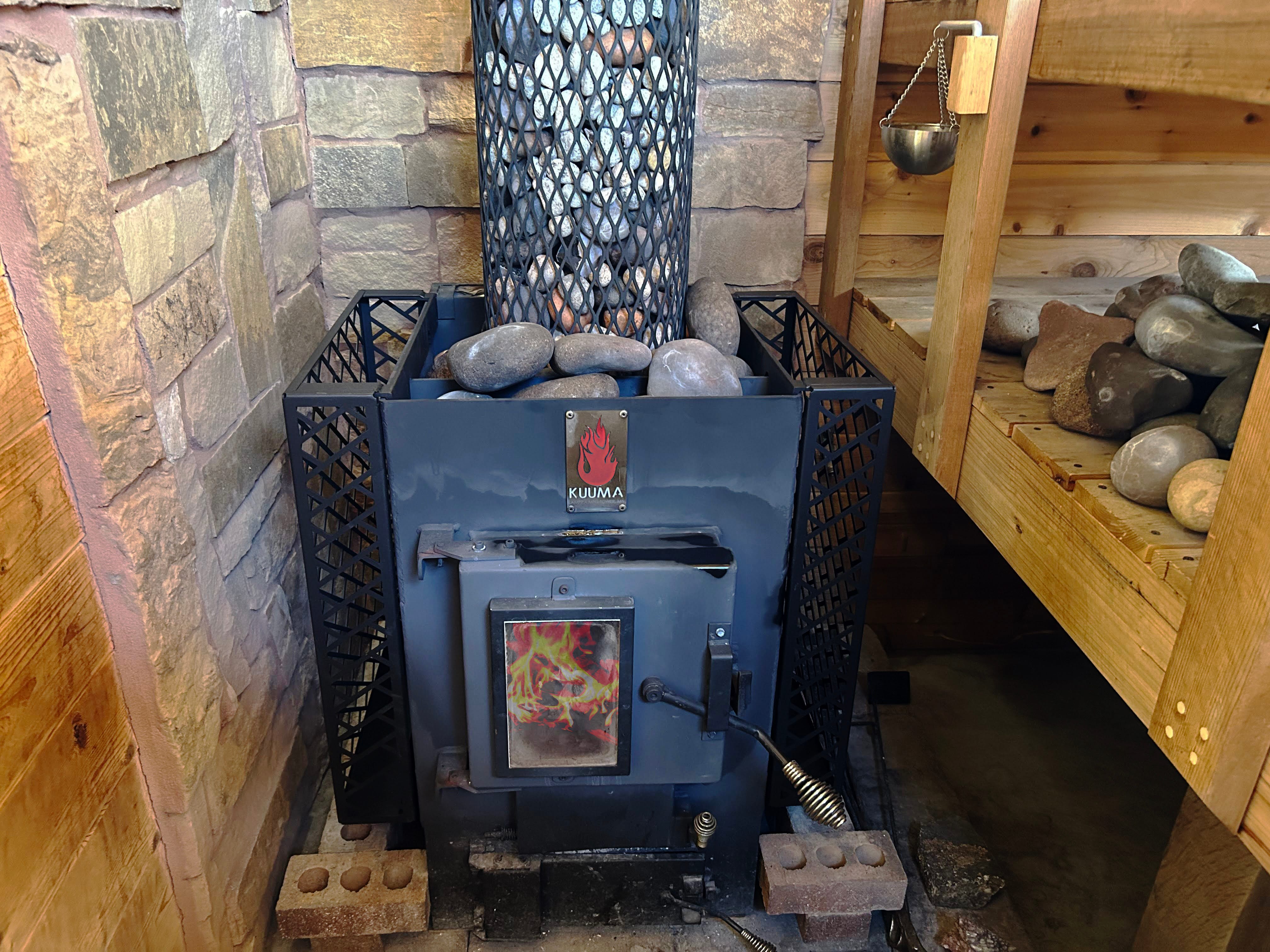 Lamppa Manufacturing - Kuuma Low Profile Wood Burning Sauna Stove