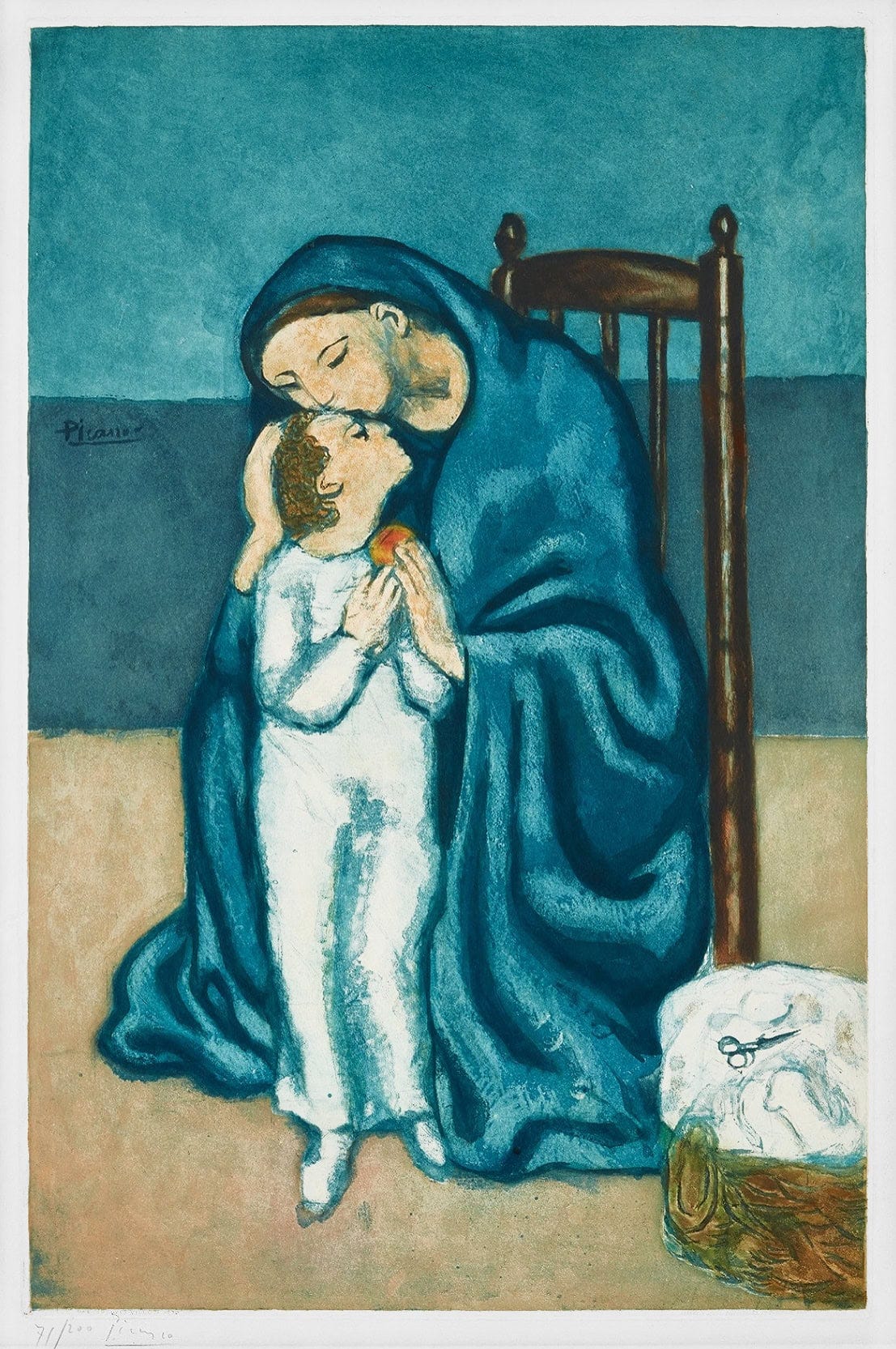 Pablo Picasso, Maternité (Maternity), 1930, Aquatint (U) Pablo Picasso, Maternité (Maternity), 1930, Aquatint (U)