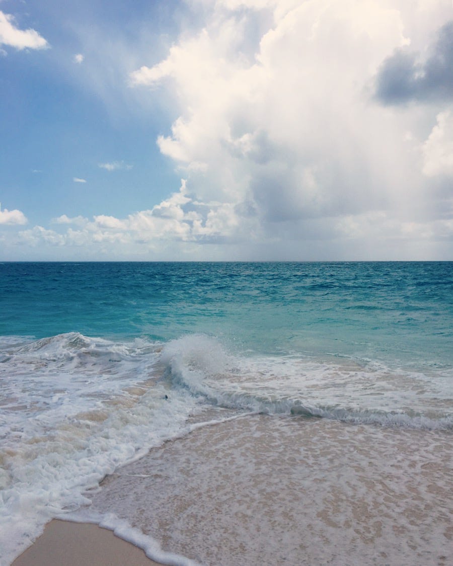 Bermuda ocean waves