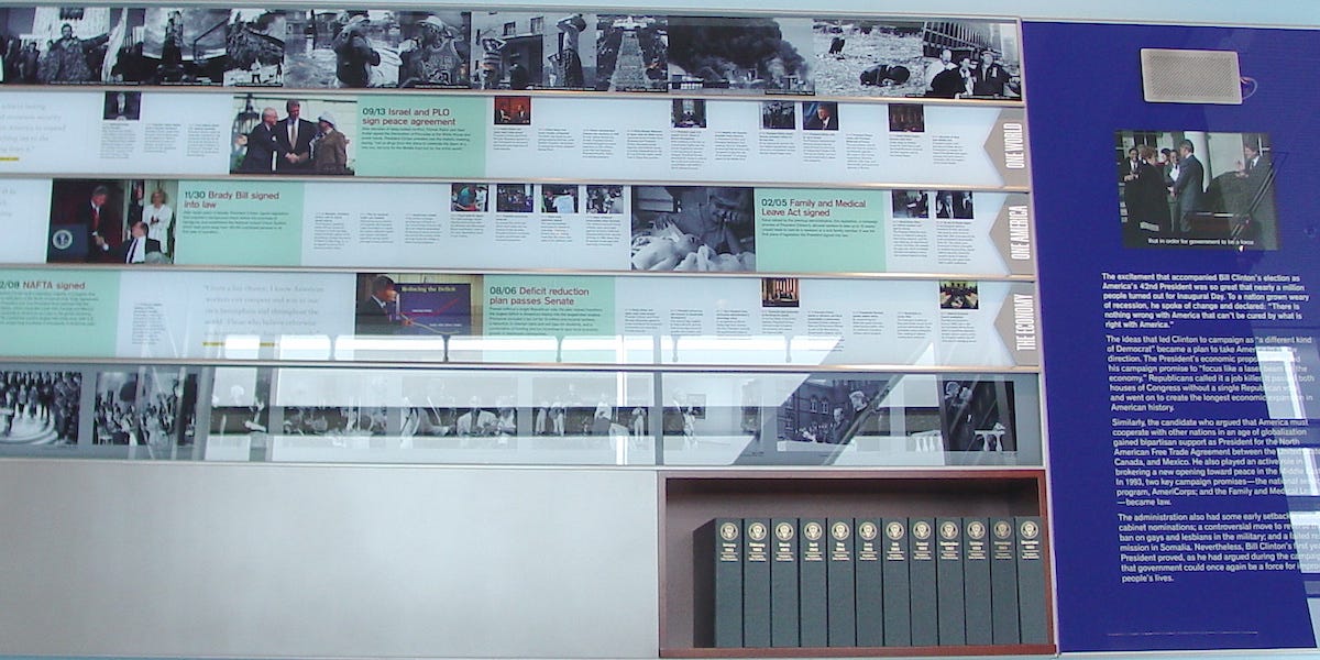 PERMANENT EXHIBITS | William J. Clinton Presidential Library and Museum