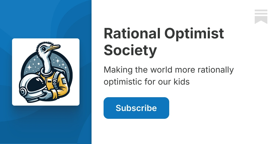 Rational Optimist Society | Substack