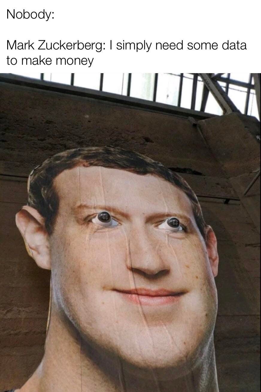 Trust issues with big tech companies : r/memes