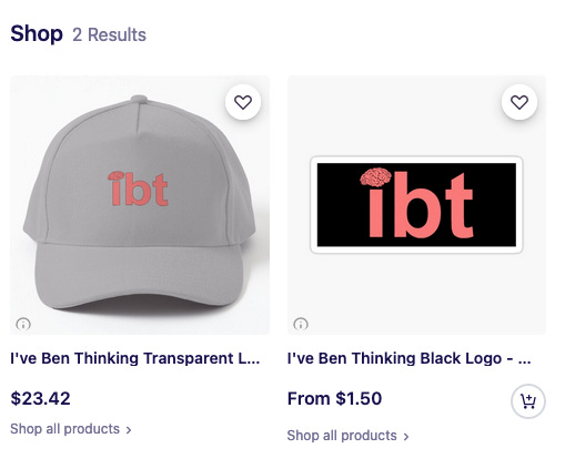 The IBT merch store The IBT merch store