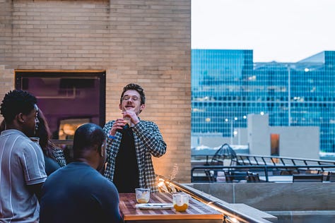 Select photographs from Summer 2025 with Speedy Records during their rooftop events