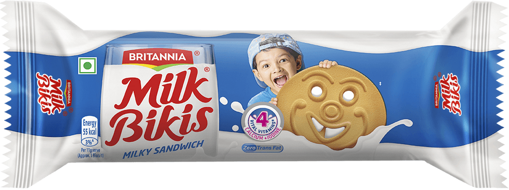 Try these delicious Britannia Milk Bikis Biscuits today