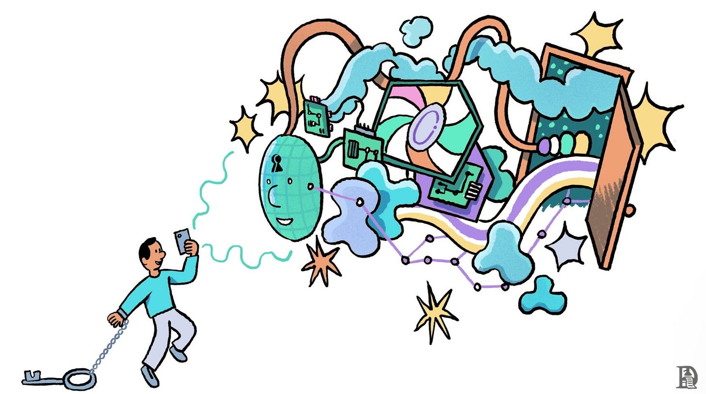 Between chain abstraction and Zk-TLS