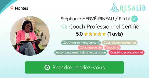 Stéphanie HERVÉ-PINEAU / Pitchi - Coach Professionnel Certifié à Nantes |  Resalib