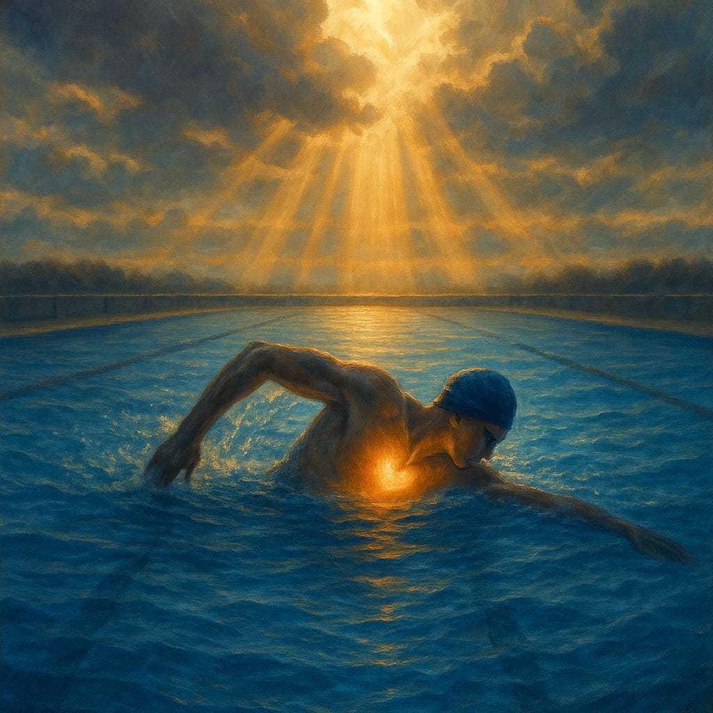 Swimming Through the Storm - Faith and Perseverance