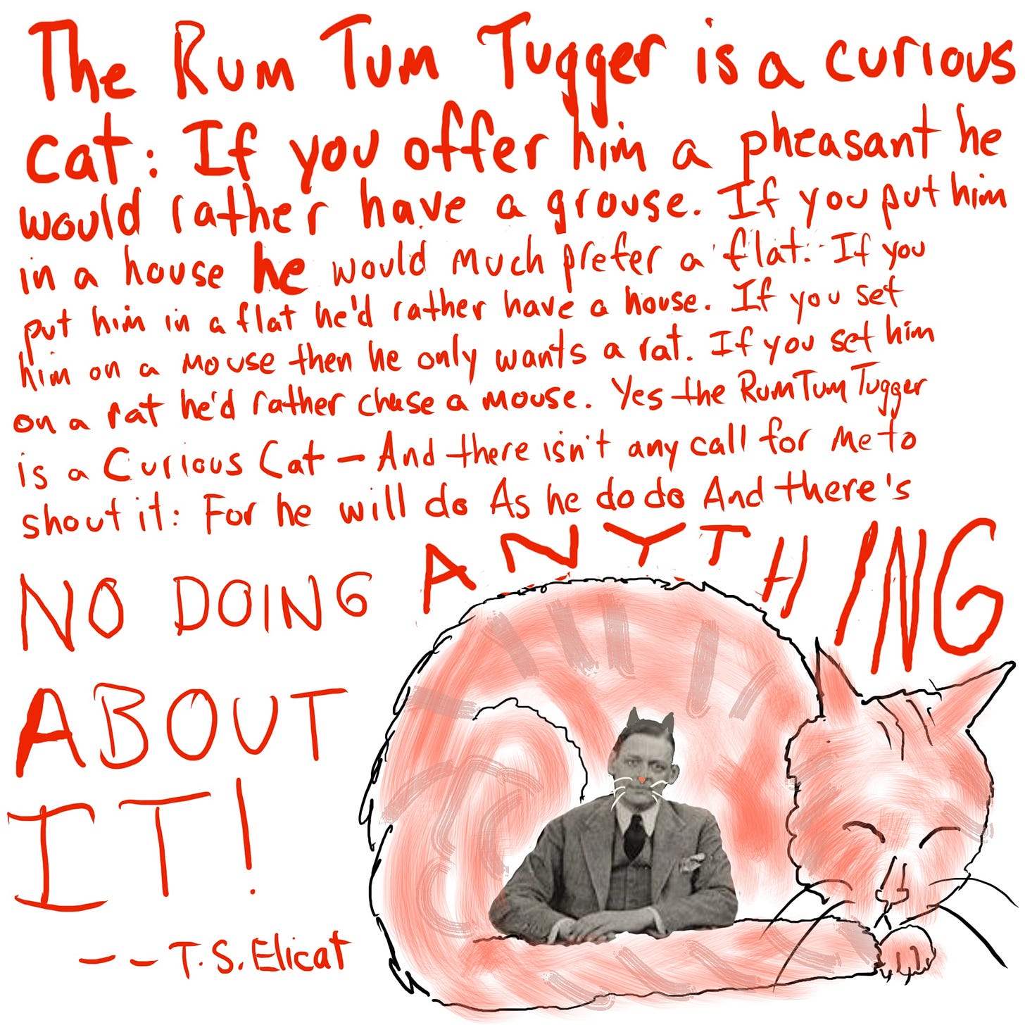 Rum Tum Tugger and T.S. Eliot
